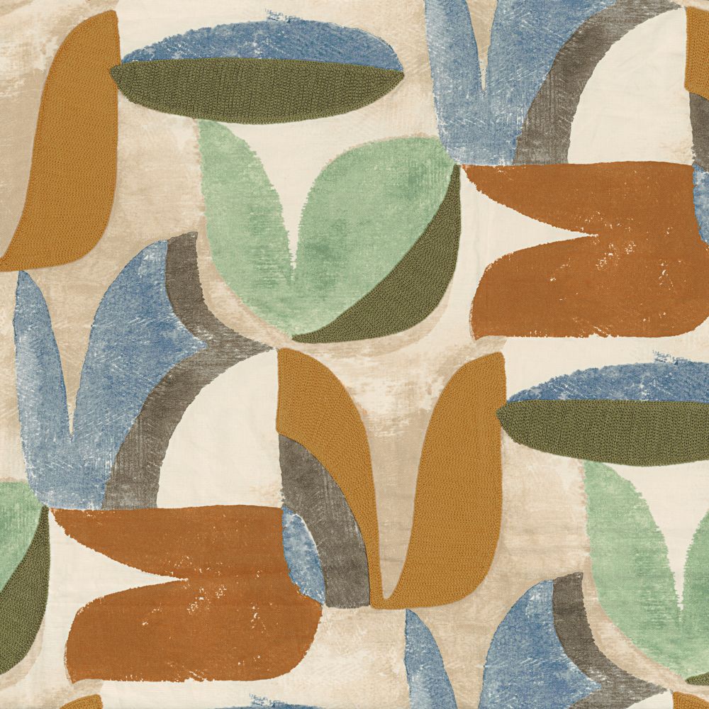 Casamance kangas Lovesong Moutarde Olive