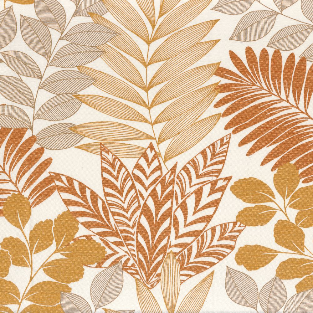 Casamance kangas Les Touquetoises Jaune Or / Orange Brulee