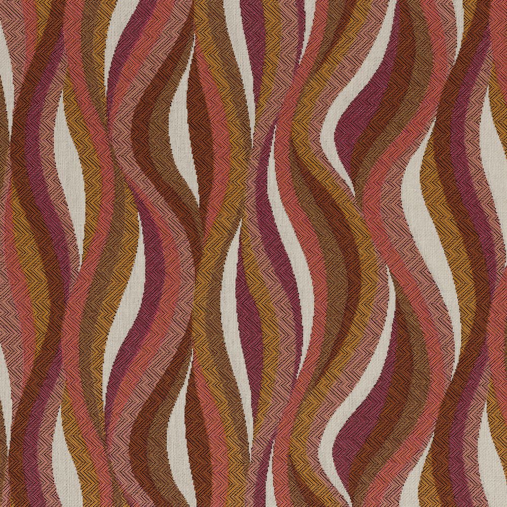 Casamance kangas West Bay Magenta/Ocre