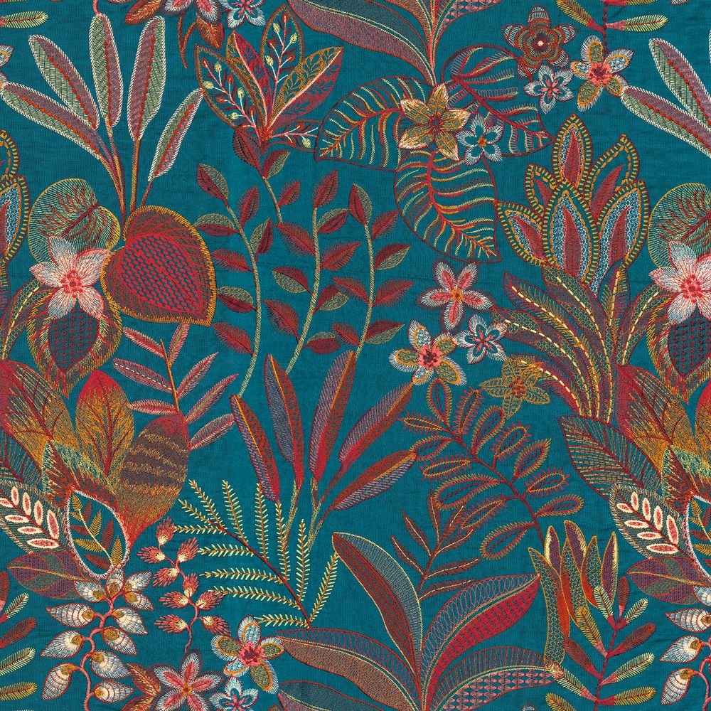 Casamance kangas Tereshchenko Bleu Topaze / Multico