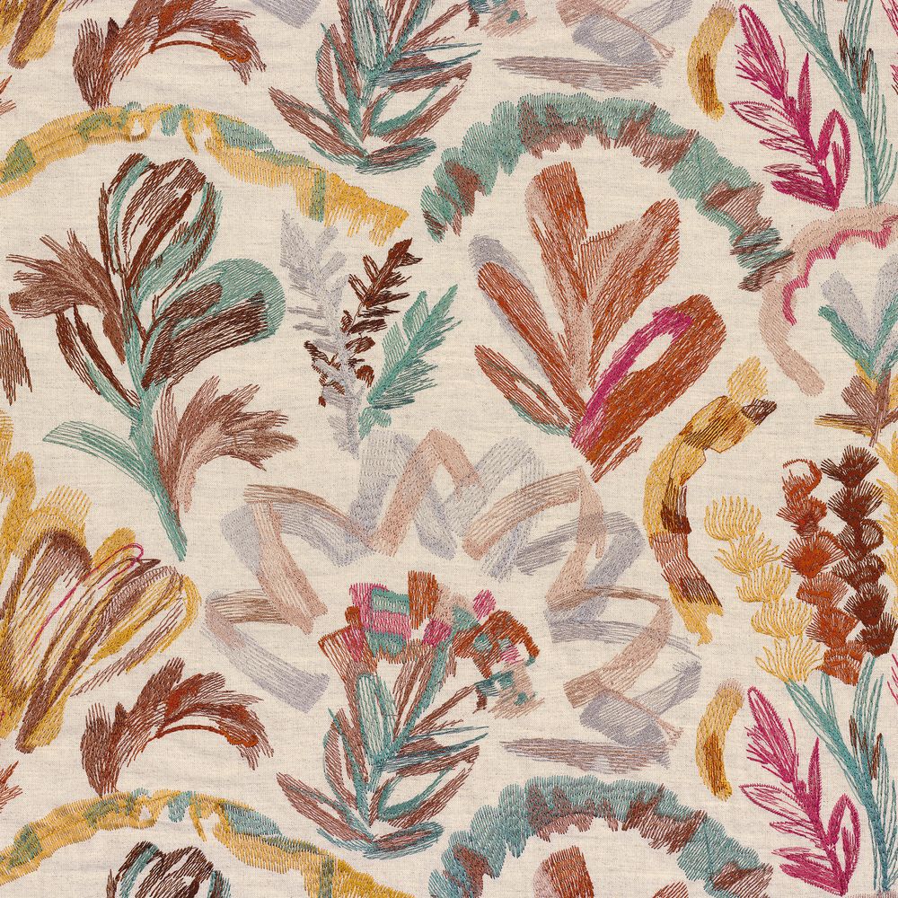 Casamance kangas Kumba Naturel Multico