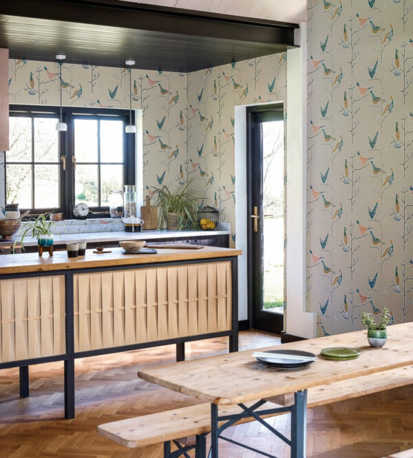 Scion tapeet Rose / Steel