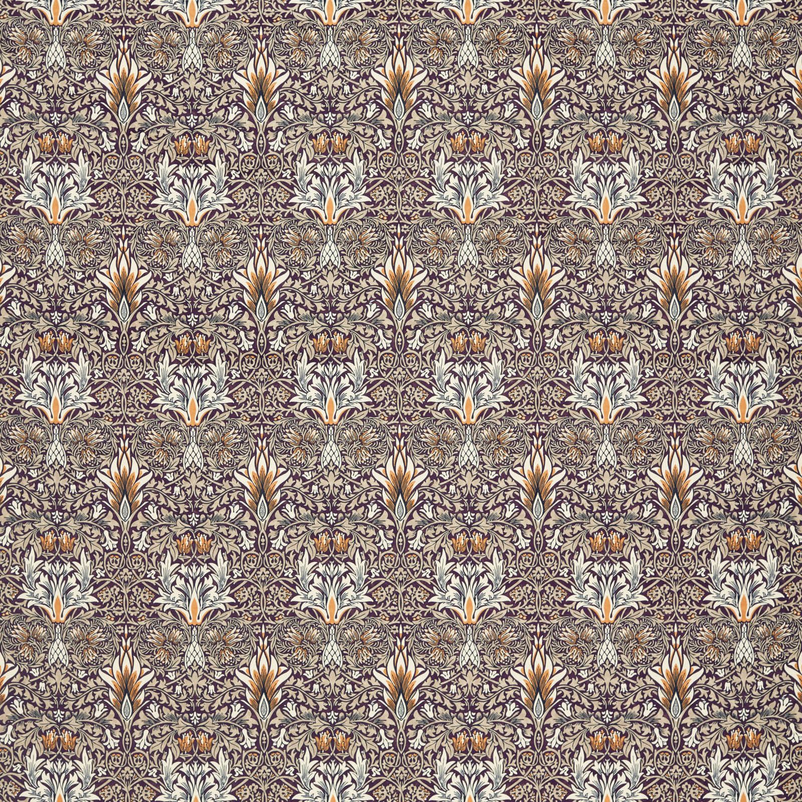 snakeshead-velvet-morris-and-co-mulberry-saffron-fabric-236936-image01 Morris & Co kangas Snakeshead Velvet