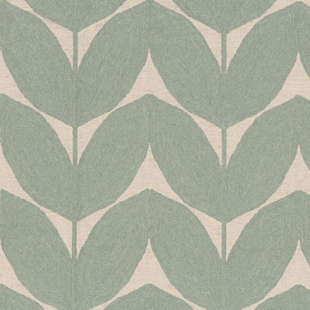 Casamance kangas Herbes Folles Celadon