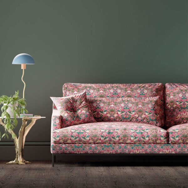 Morris & Co kangas Simply Strawberry Thief