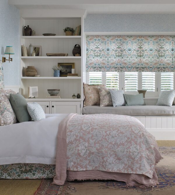 Morris & Co kangas Simply Strawberry Thief