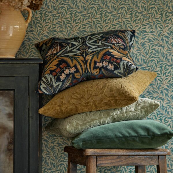 Morris & Co kangas Sunflower Caffoy Velvet