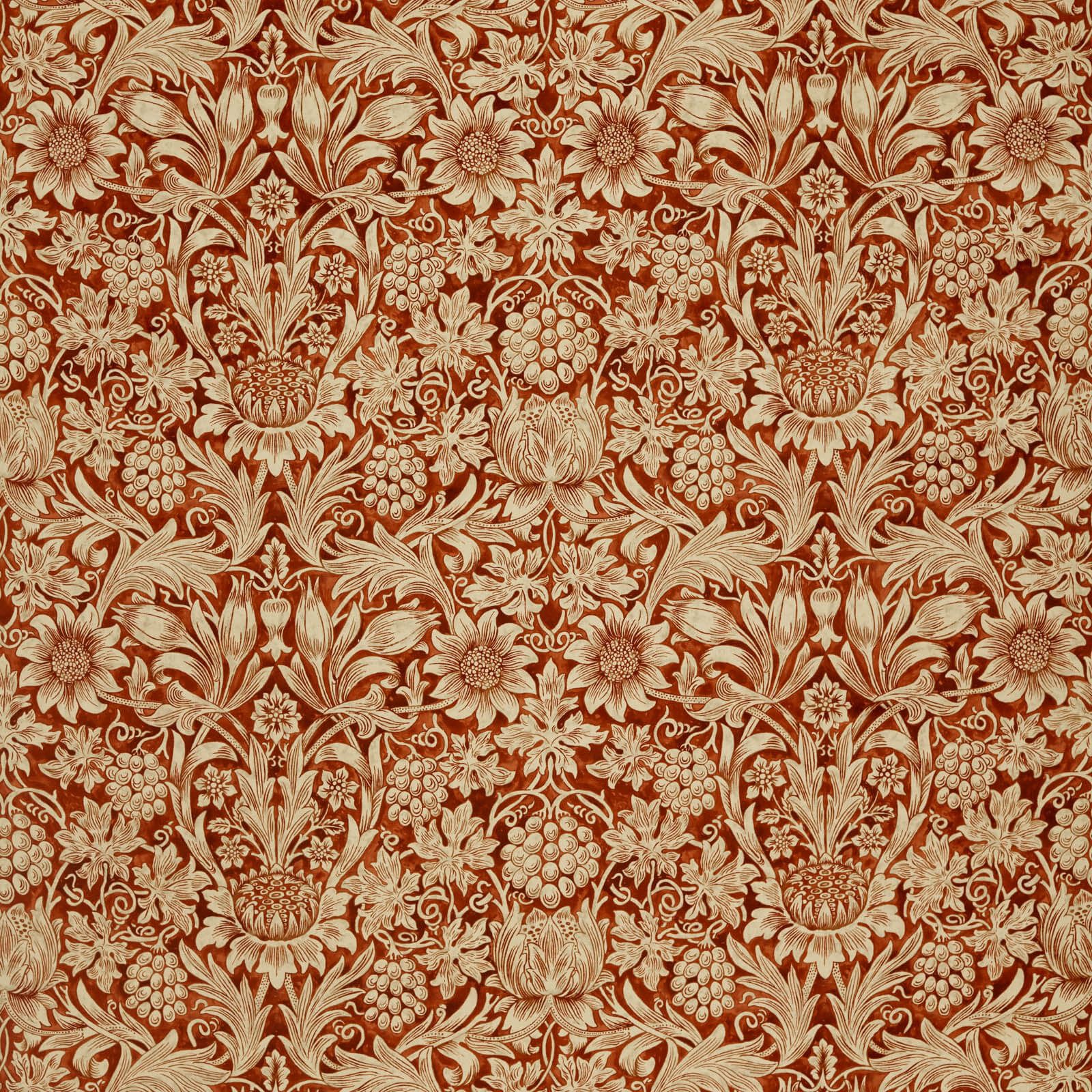 Morris & Co kangas Sunflower Velvet