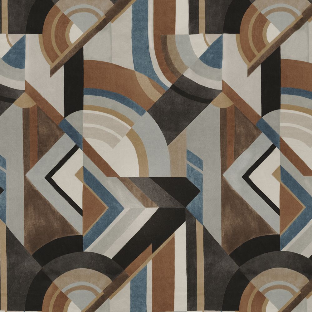 Casamance kangas Convexe Noir / Tabac