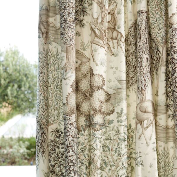 the-brook-wide-width-morris-and-co-sage-linen-fabric-227273-image03 Morris & Co kangas The Brook Wide Width