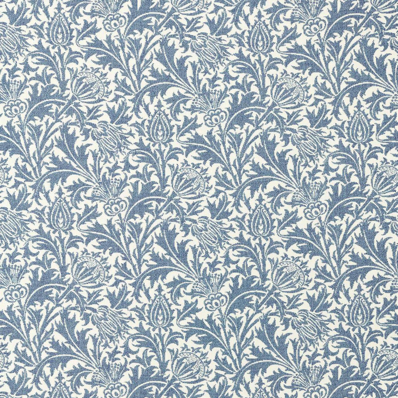 thistle-weave-outdoor-morris-and-co-woad-fabric-237572-image01 Morris & Co kangas Thistle Weave