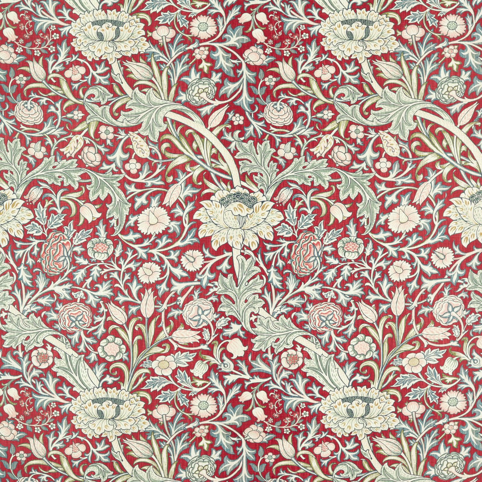 trent-morris-and-co-madder-webbs-blue-fabric-227024-image01 Morris & Co kangas Trent