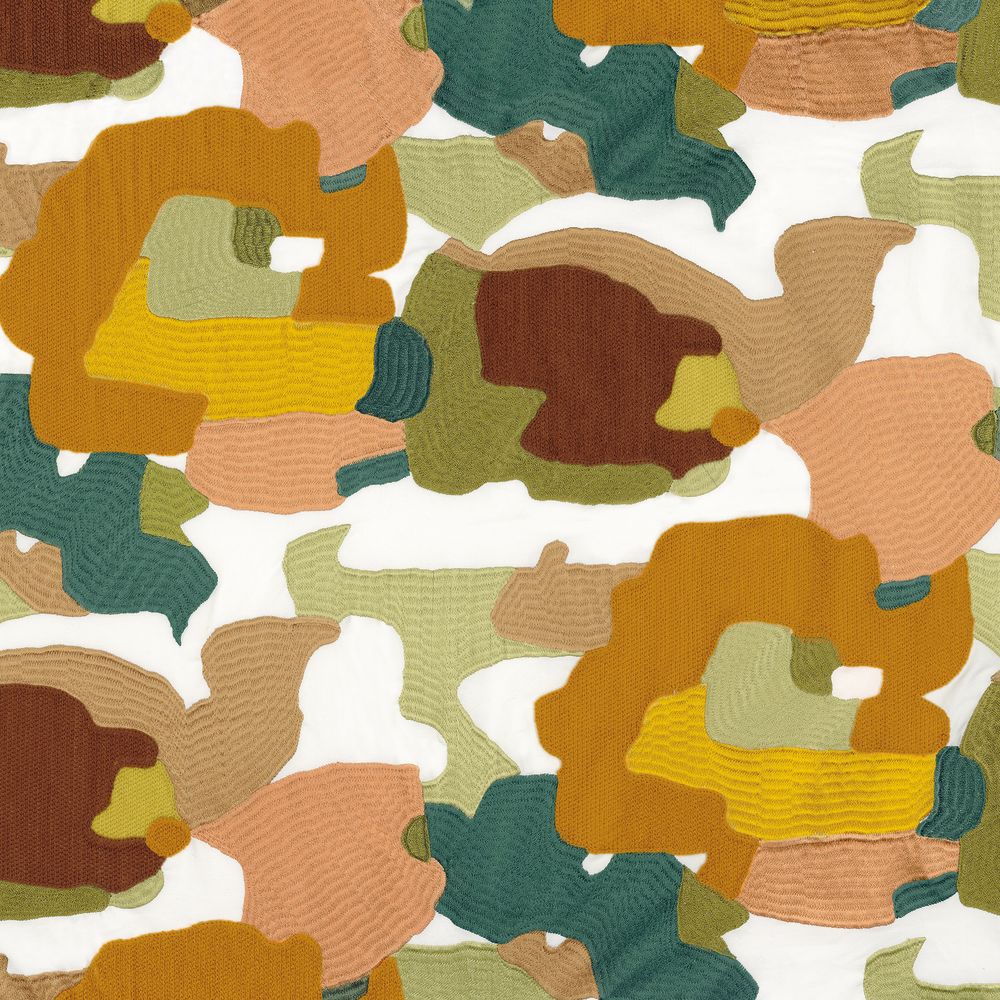 201 - Left211 Casamance kangas Parade Amande Ocre