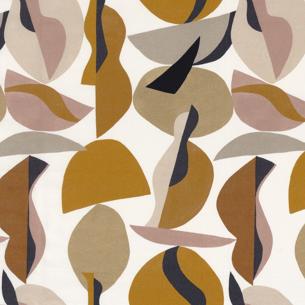 Camengo kangas Raku Print Safran