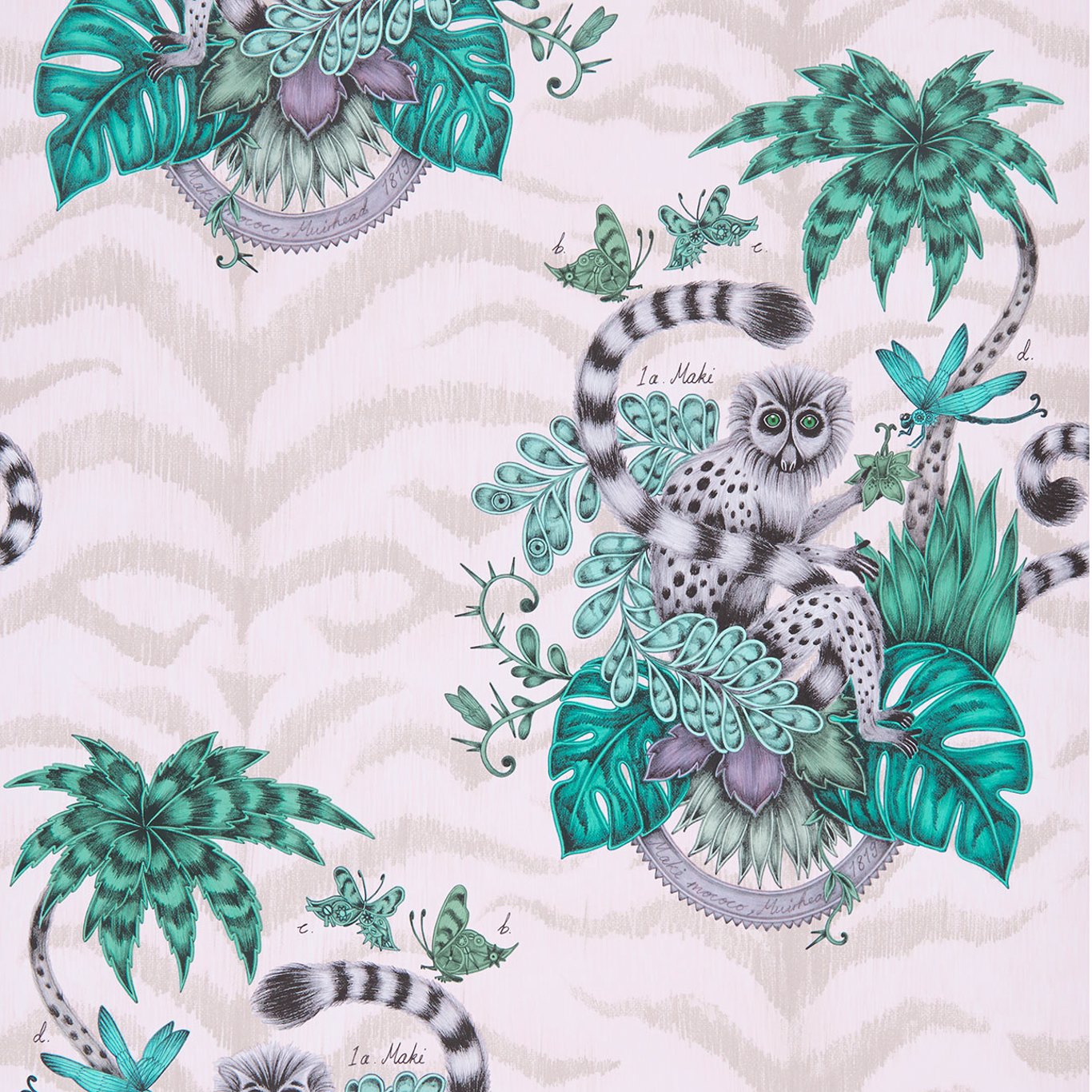 Clarke & Clarke tapeet Lemur