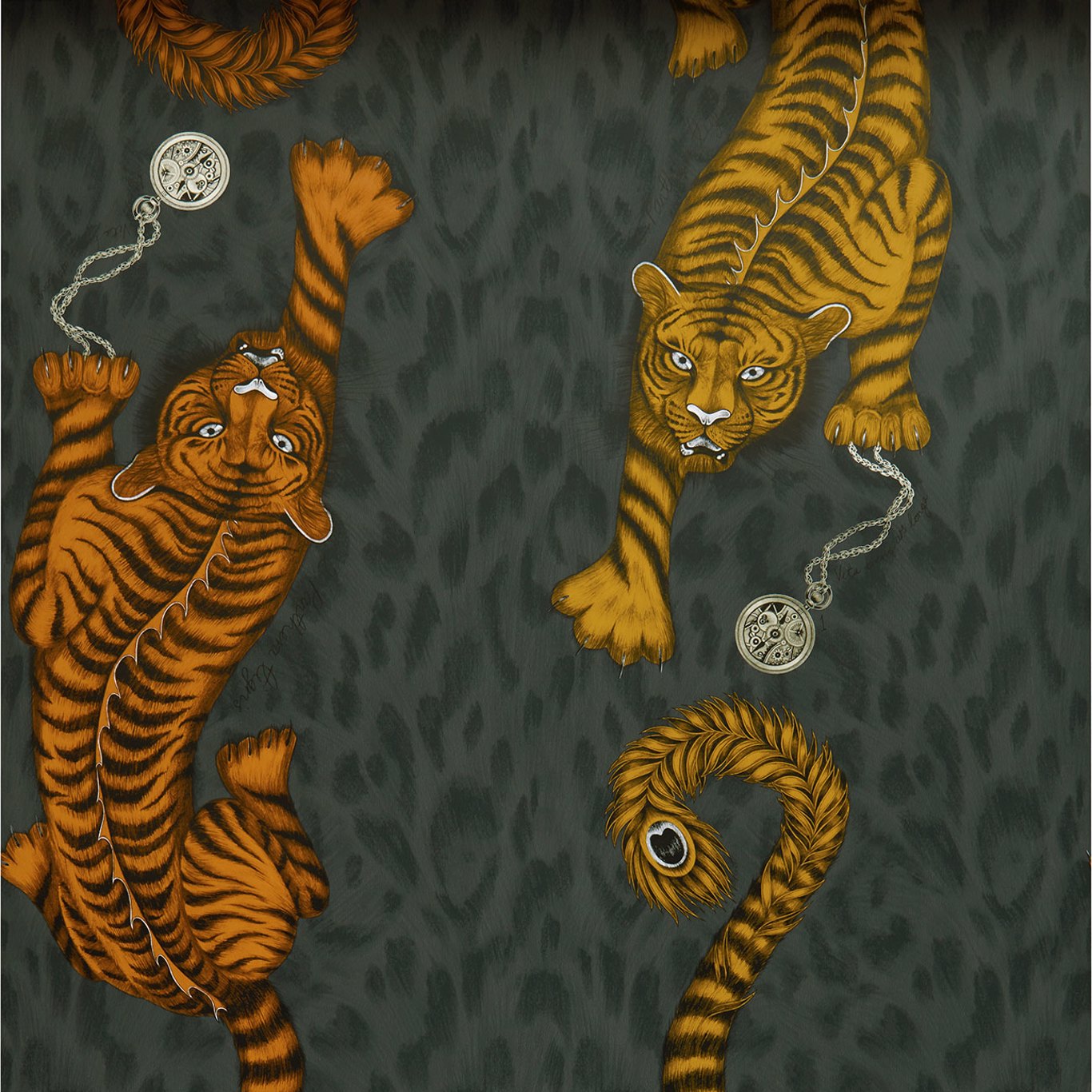 Clarke & Clarke tapeet Tigris