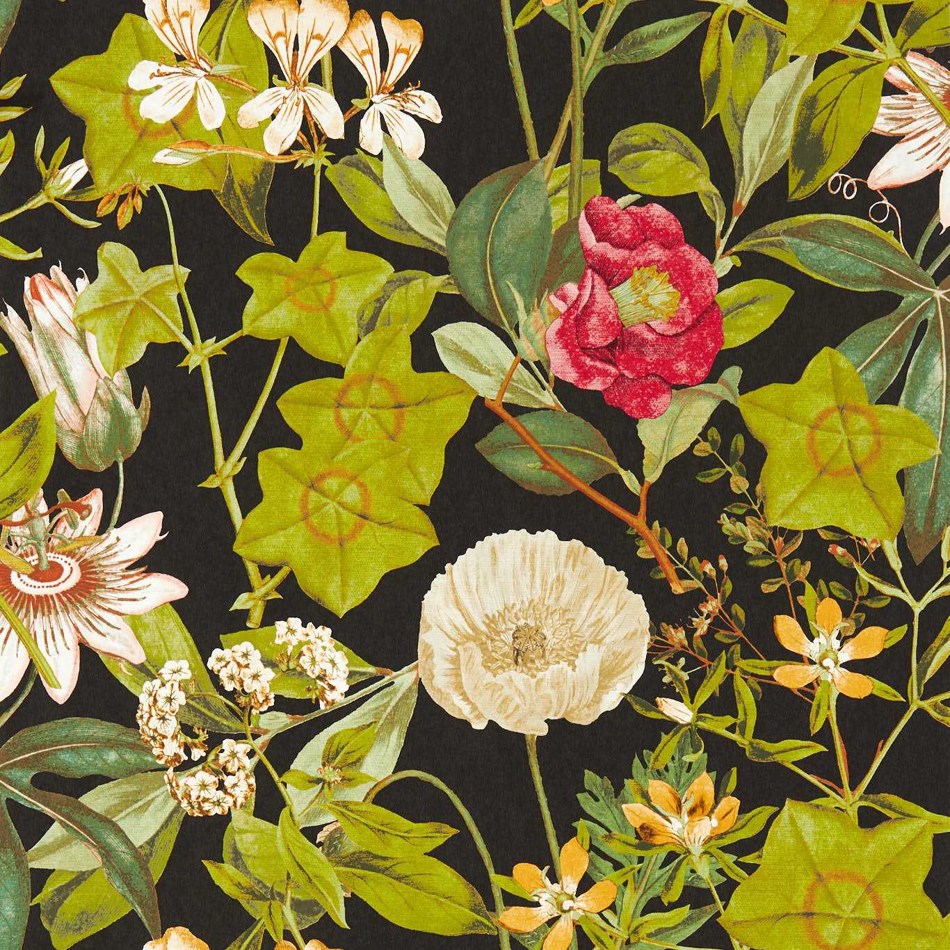Clarke & Clarke tapeet Passiflora