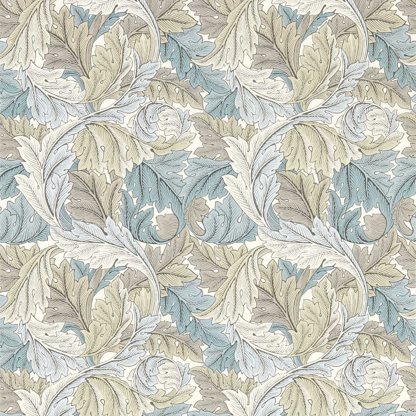 w0175-03 Clarke & Clarke tapeet Acanthus