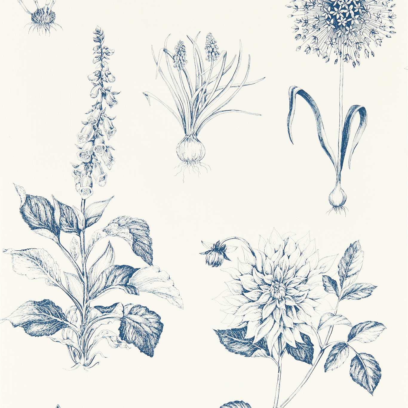 Clarke & Clarke tapeet Roseraie