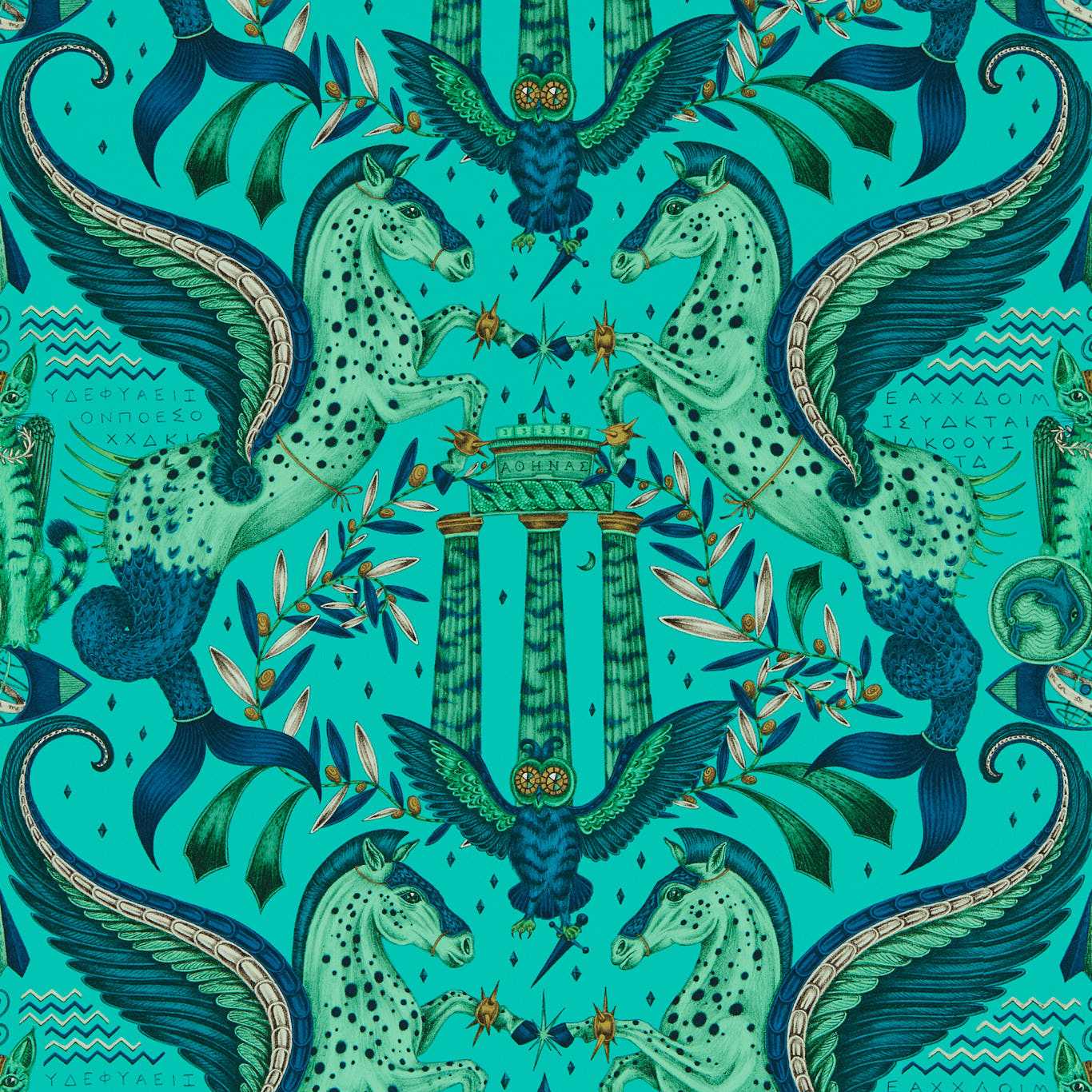 Clarke & Clarke tapeet Odyssey Mythos