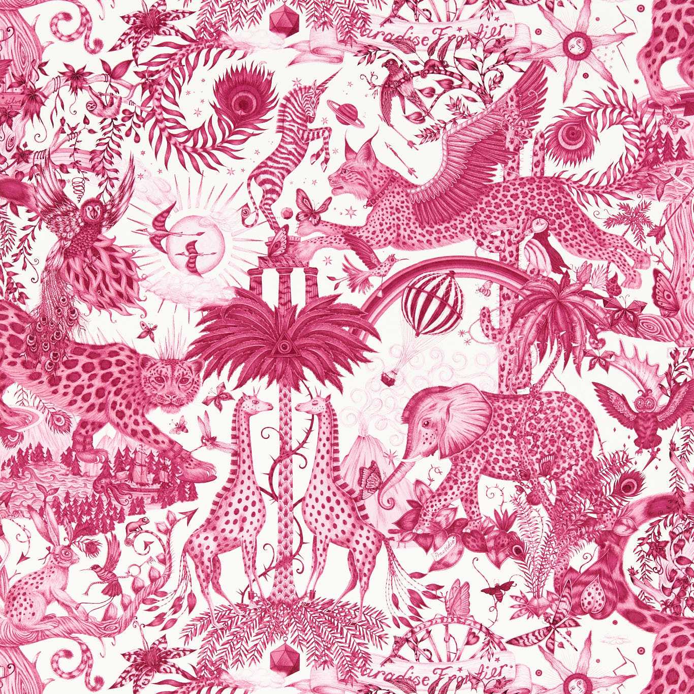 Clarke & Clarke tapeet Paradise Lost