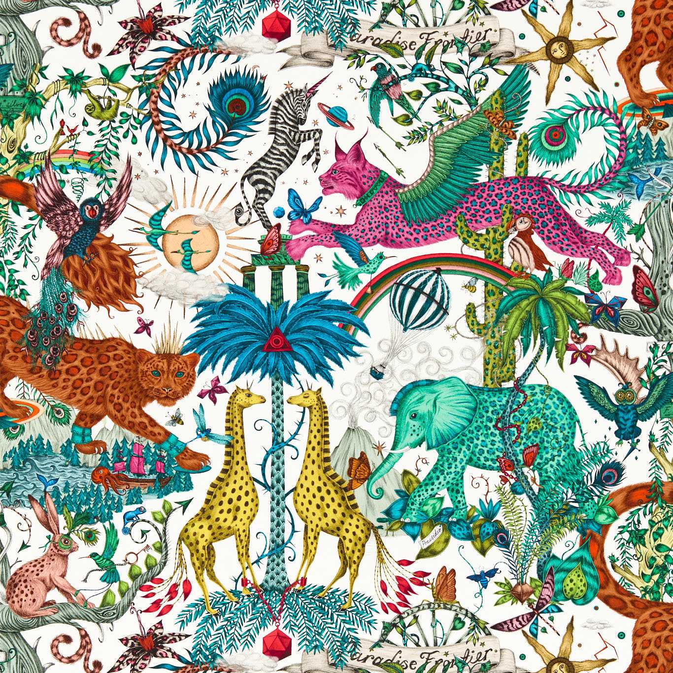 Clarke & Clarke tapeet Paradise Lost