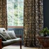 wandle-morris-and-co-charcoal-mustard-fabric-226397-image02 Morris & Co kangas Wandle