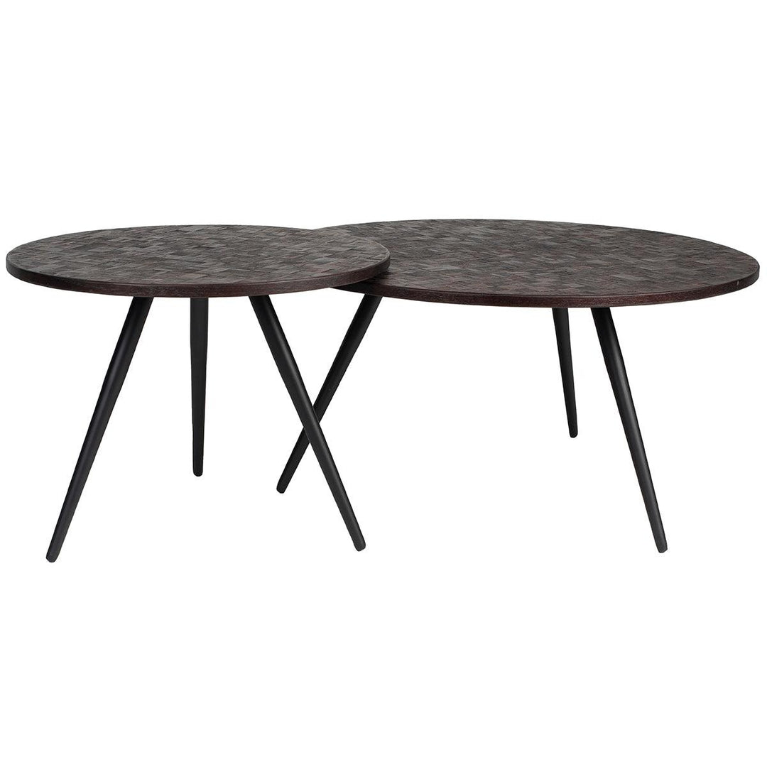 Zuiver abilaud Webster Coffee + Side Table Set Of 2