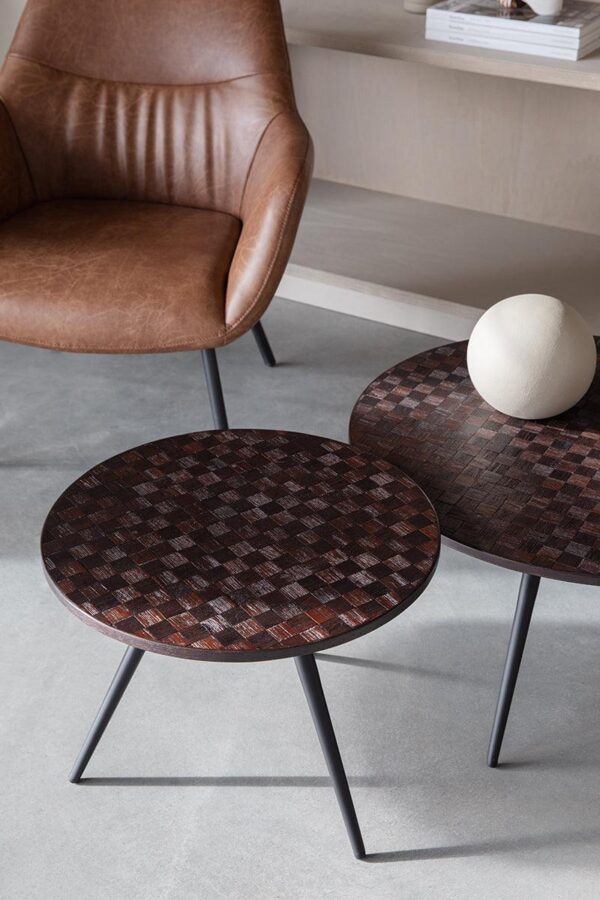 Zuiver abilaud Webster Coffee + Side Table Set Of 2