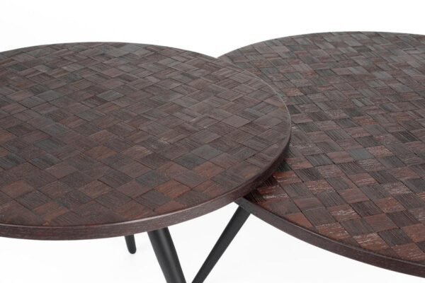 Zuiver abilaud Webster Coffee + Side Table Set Of 2