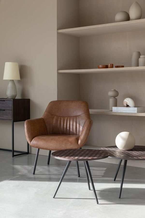 Zuiver abilaud Webster Coffee + Side Table Set Of 2