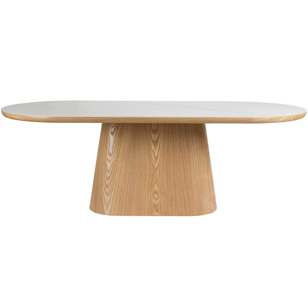 Zuiver toolid Dining Table Almira Oval Oak