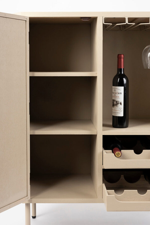 Zuiver kapp Wine Cabinet Amaya Low