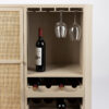 Zuiver kapp Wine Cabinet Amaya Low