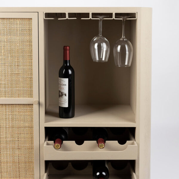Zuiver kapp Wine Cabinet Amaya Low