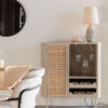 Zuiver kapp Wine Cabinet Amaya Low