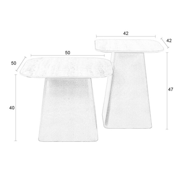 Zuiver abilaud Baru Set Of 2