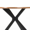Zuiver laud Chase Table Organic Round