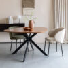 Zuiver laud Chase Table Organic Round