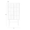 Zuiver kapp Funk Cabinet High