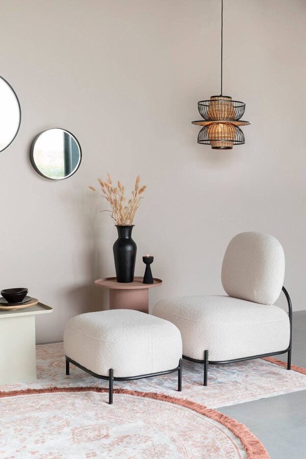 Zuiver tugitool Lounge Chair Polly