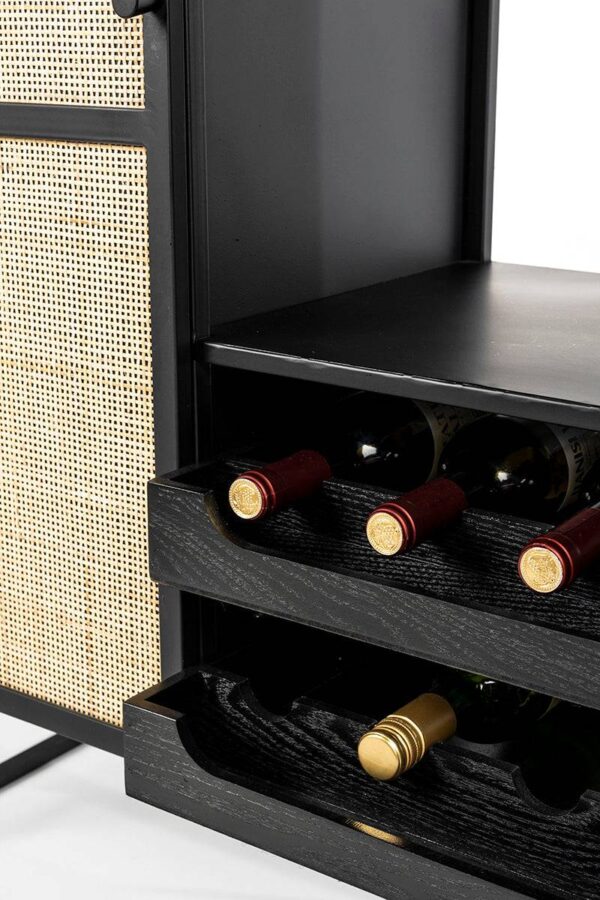 Zuiver kapp Wine Cabinet Guuji Low