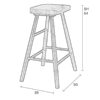 Zuiver tumba Counter Stool Vander