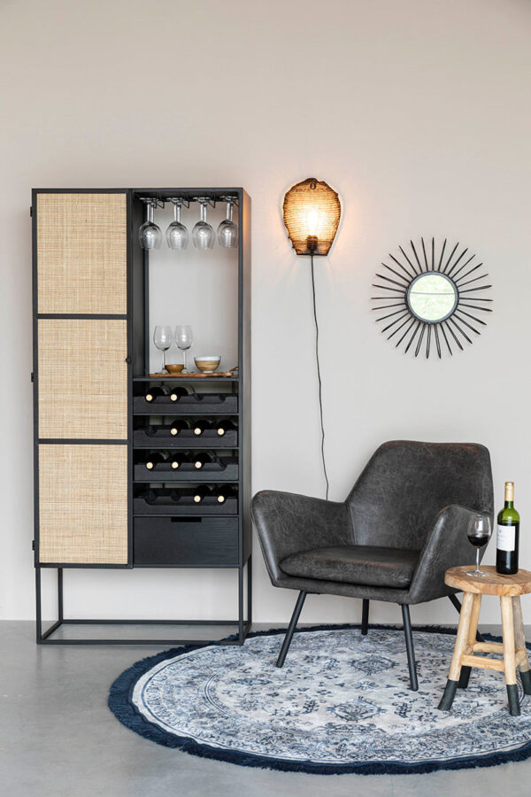 Zuiver kapp Wine Cabinet Guuji High