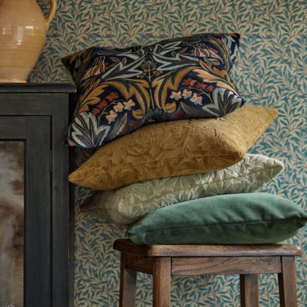Morris & Co kangas Willow Boughs Caffoy Velvet