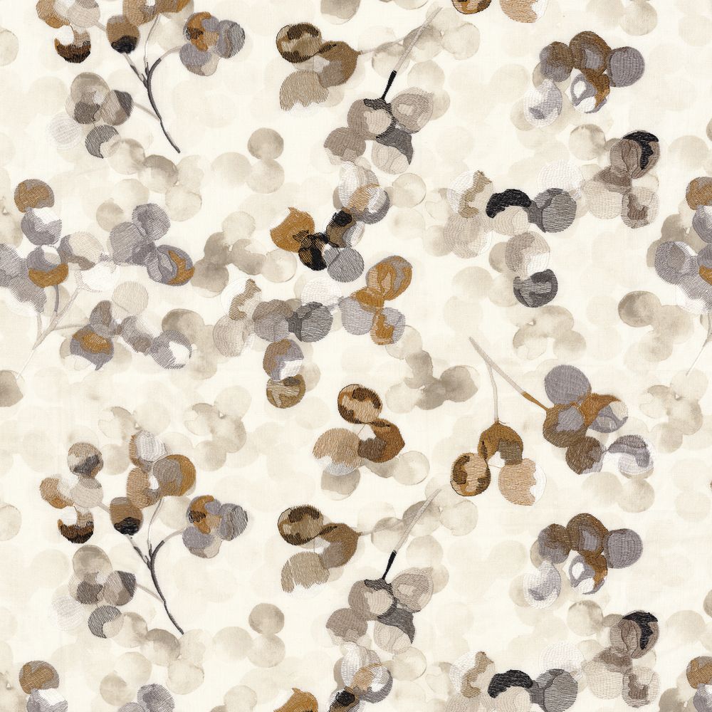 Casamance kangas Lunaria Noir Tabac