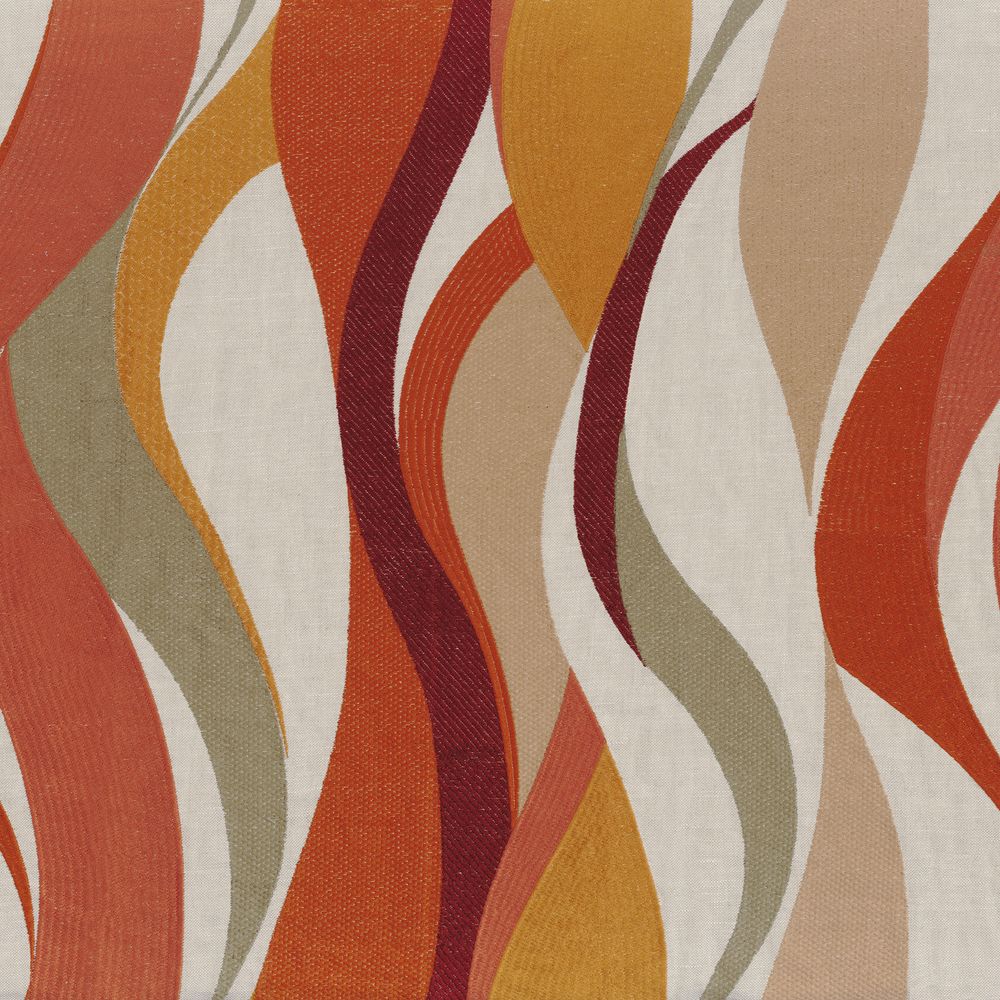 Casamance kangas Ritournelle Bois De Rose / Mordore