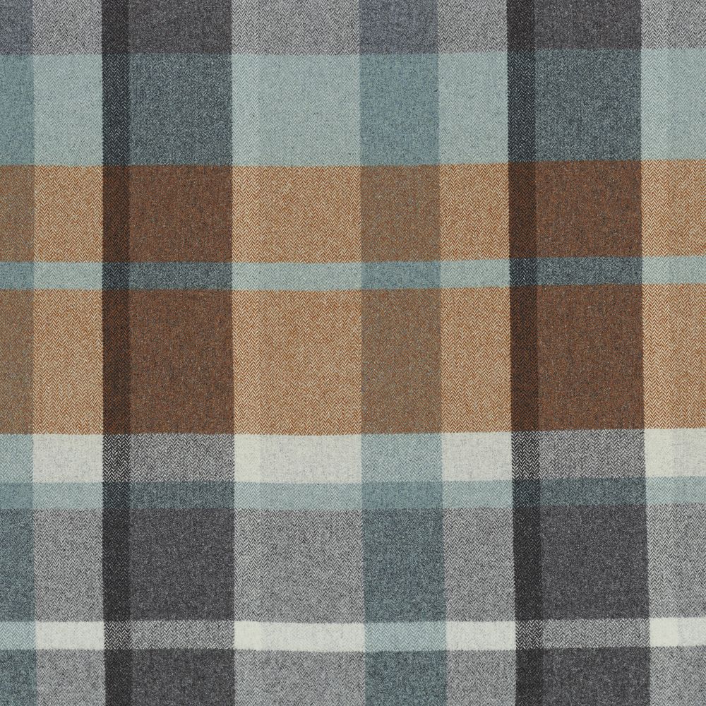 Casamance kangas Vanoise Ocre Bleu Nordique