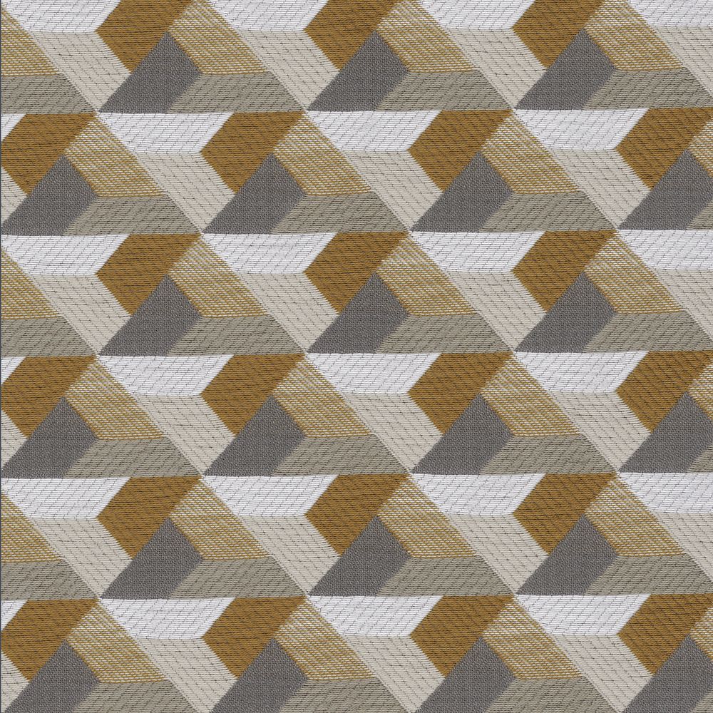 Casamance kangas Ragtime Blanc Petale / Beige Taupe