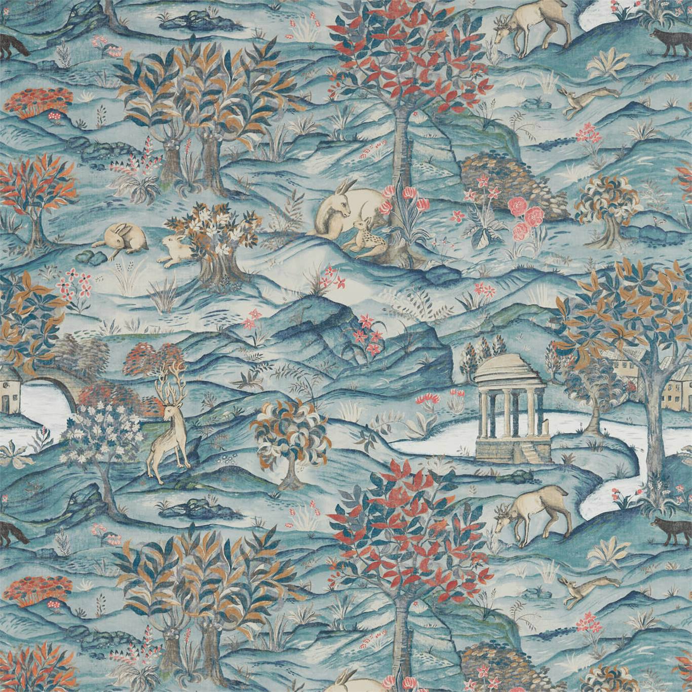 Zoffany tapeet Stand Wood